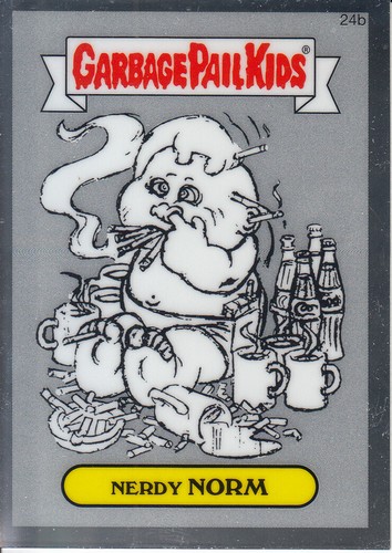 2013 GARBAGE PAIL ENFANTS CHROME 1ÈRE SÉRIE 1 CHOISISSEZ VOTRE CARTE *CRAYON* 1-41 A/B - Photo 95/160