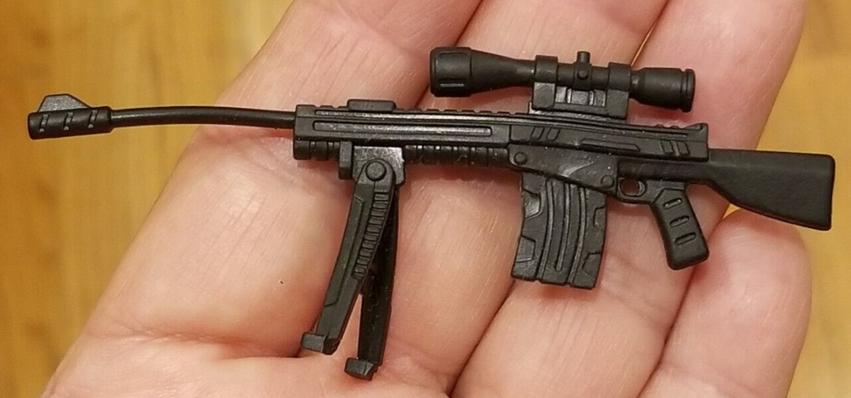 11pc TACTICAL WEAPON GUN RIFLE KNIFE LOT FOR ACTION FIGURES GI JOE/MAX ...