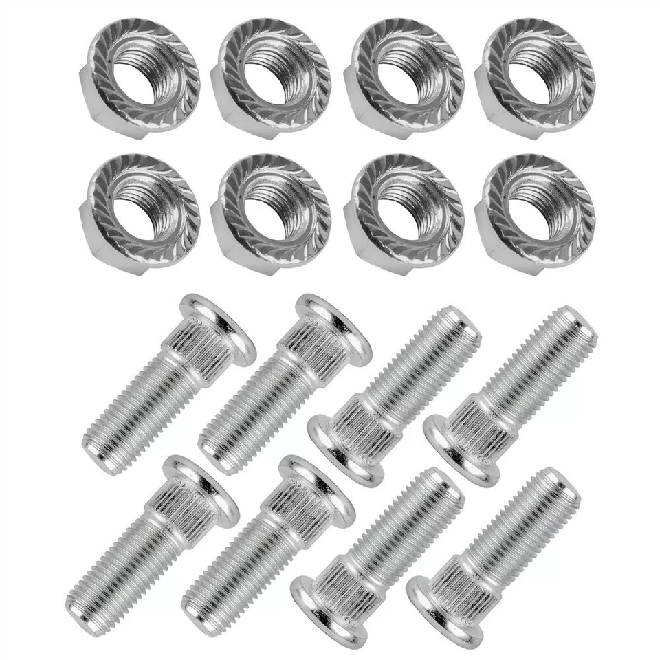 8PCS Wheel Nut And Stud for Polaris ATV UTV 7515513 7547211 7542459 3/8"-24 - Image 4 of 4