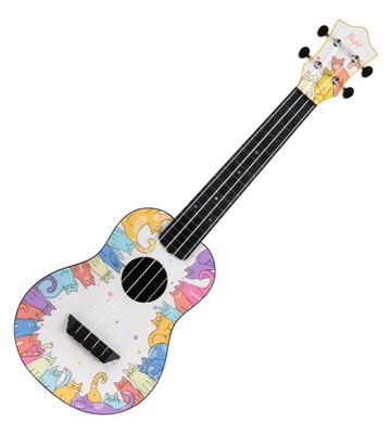 Flight TUC Kitty Travel Konzert Ukulele Design Koprus ABS Linde Laminat Gigbag