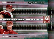 Nick Schmidt/Logan Forsythe 2008 Donruss Elite College Ties #CTC-8 /1500
