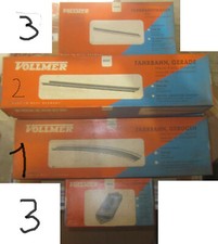 Lotto Accessori Treni Binari Scambi Vollmer 4001 4002 4004 4005 8 pezzi NUOVI