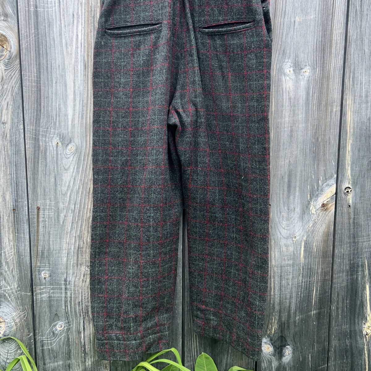 Vintage Johnson Woolen Mills Wool Bib Overalls Med Made in Vintage Johnson Woolen Mills Wool Bib Overalls Med Made in