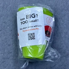 NEW Frywall Green Splatter Guard 12" Continuous Protection BPA Free Silicone