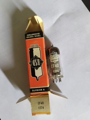 Tube électronique EL183P RTC NOS (New Old Stock) - Type Pentode - Lot De 1 Pièce - Neuf D'origine