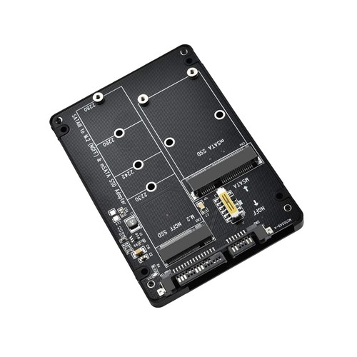 1PCS Adapter Card 2 in 1 Converter Supports both M.2 NGFF and MSATA SSDs - Afbeelding 4 van 16