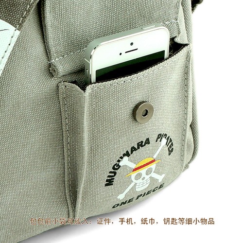 Top Anime Shoulder Bag Canvas School Messenger Satchel Phone Bag - Picture 3 of 11