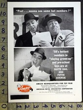 1958 DOLL KID CHILD SCHOOL EDUCATION AMSCO AMERICAN METAL HATBORO TOY AD 32983