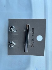 river island men’s cuff links