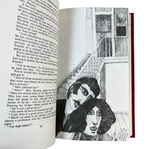 Agatha Christie Heron Murder In The Mews The Seven Dials Mystery 1977 Hardback - Picture 9 of 13