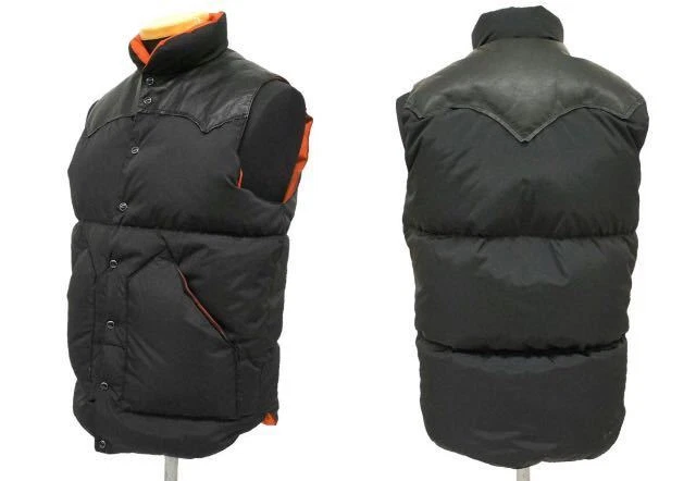 BEAMS BESPOKE ROCKY MOUNTAIN FETHERBED DOWN VEST SIZE 38 | eBay