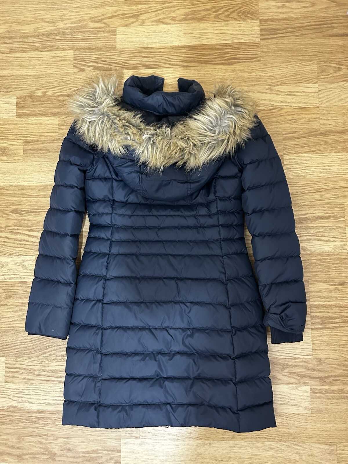 Tommy Hilfiger Women's Essential Hooded Down Coat - Twilight image 4