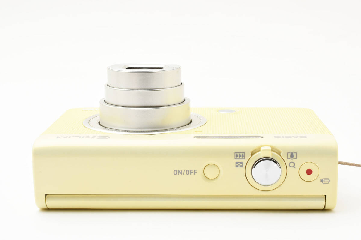 CASIO EXILIM EX-ZR70 yellow English Language compact digital