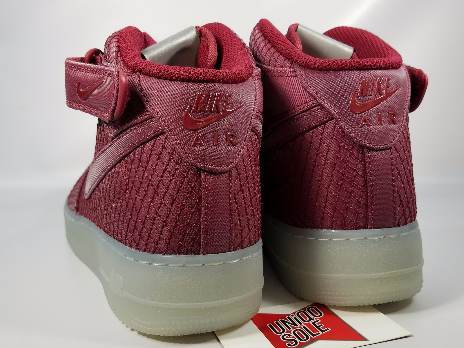 Nike Air Force Mid 1 AF1 Mid Force TEAM rouge blanc 804609-603 sz 9 007e1d Nike Air Force Mid 1 AF1 Mid Force TEAM rouge blanc 804609-603 sz 9 007e1d