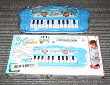 Blue Music Piano 22 Keys  Learn  Play Promote Growth  Ages 3  Fast Shipping