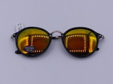 PACSUN SUNGLASSES BLACK FRAME RED SHADE 492590