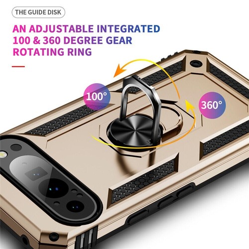For Google Pixel 9 Pro XL 8 7 6 Pro 9A 8A 7A Magnetic Case Shockproof Ring Cover - Picture 43 of 62