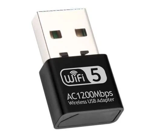 Wireless Lan USB PC WiFi Adapter Network 802.11AC 1200Mbps Dual Band 2.4G / 5G - Image 3 of 4