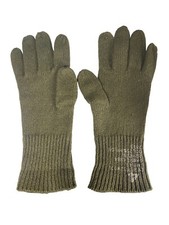 1968 Vietnam War US Army OG-108 Wool Glove Inserts Size 4