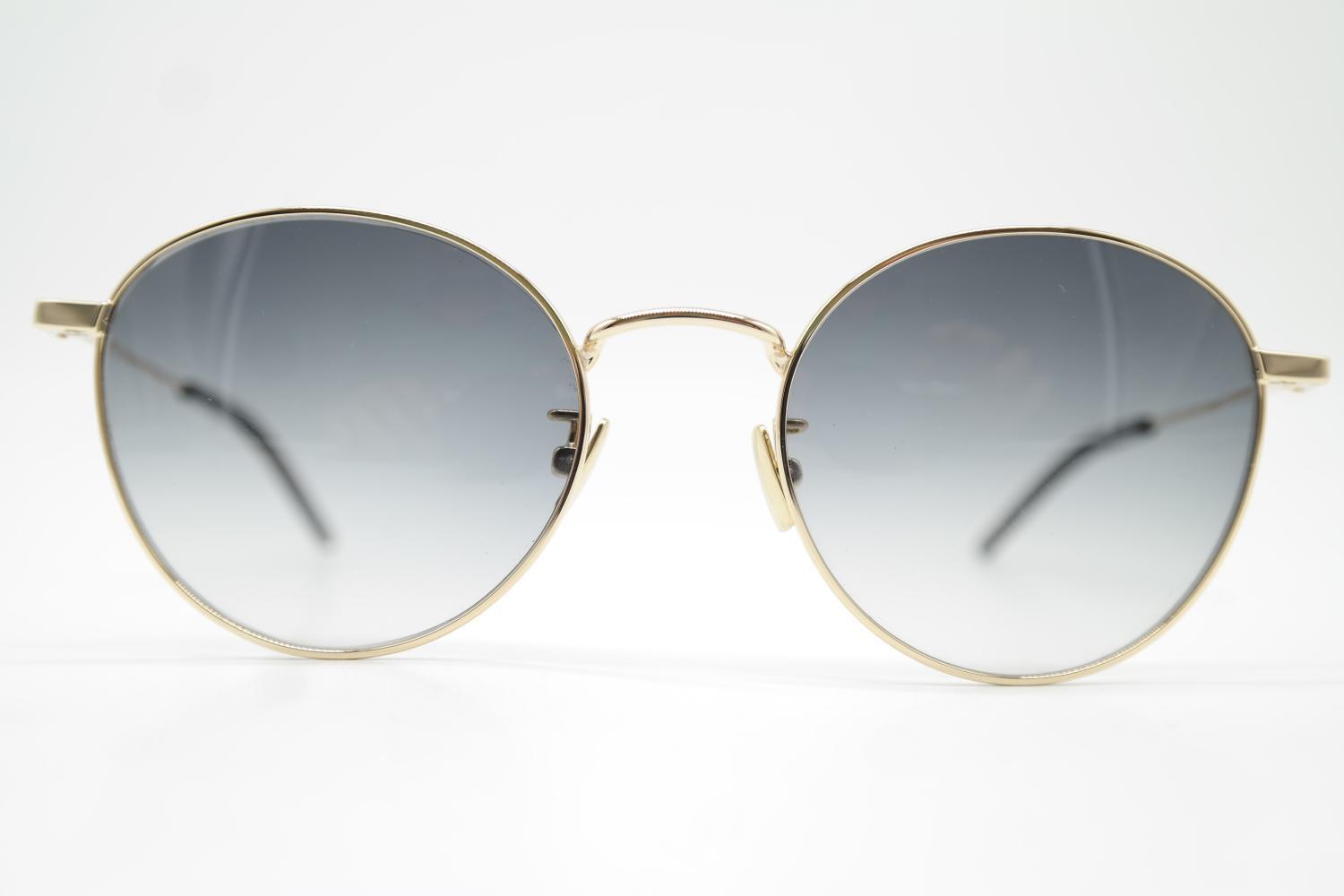 Occhiali Da Sole Saint Laurent SL237 F Oro Ovale Nuovi