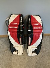 Bauer Supreme Jr 30” Goalie Leg Pads Ice Hockey Roller Hockey