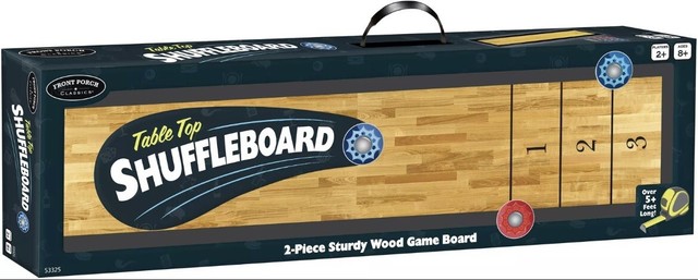 Front Porch Classics Game Table Top Shuffleboard 802221533257 M40a for