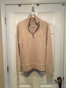 burberry half zip pullover