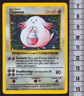 Chansey 1999 WotC US Pokemon Base Set Shadowless 3/102 Foil Holo Rare English