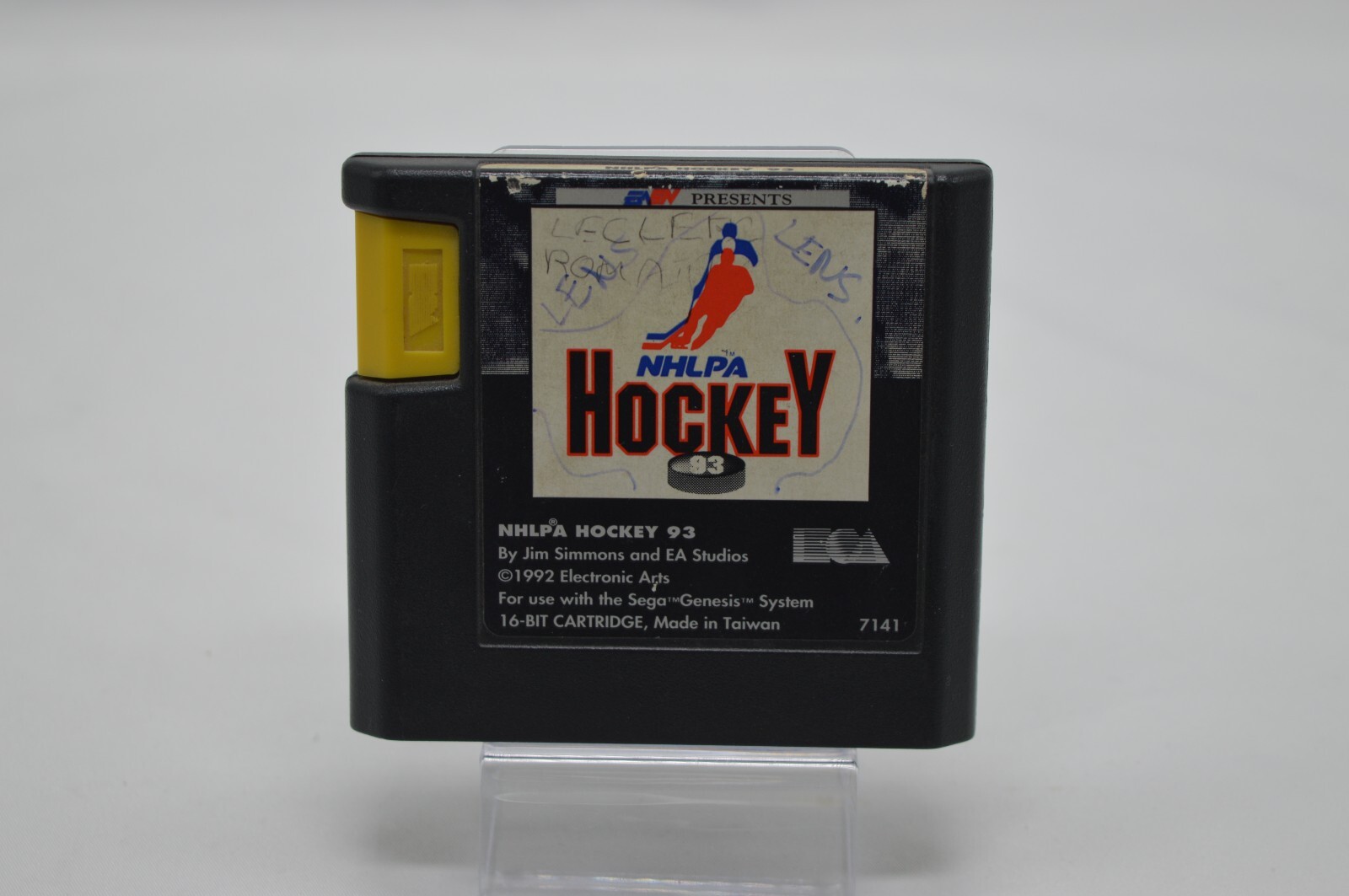 Jeu Game NHLPA Hockey 93 Electronic Art console Mega drive Megadrive PAL SEGA FR