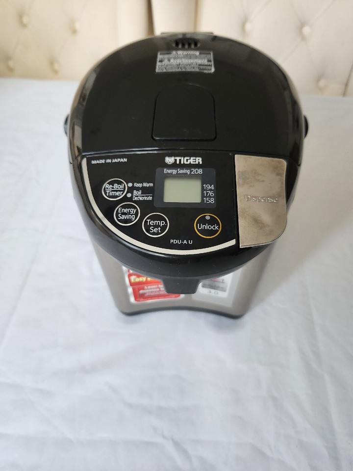 最大63%OFFクーポン Tiger PDU-A30U-K Electric Water Boiler and Warmer, Stainless  Black, 3. fisd.lk