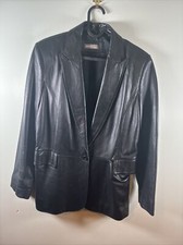 Valerie Separates Medium Leather Jacket Blazer Y2k
