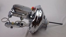 1970-1980 Camaro Firebird Chrome Power Brake Booster Master 4 Wheel Disc Brakes 1970-1980 Camaro Firebird Chrome Power Brake Booster Master 4 Wheel Disc Brakes