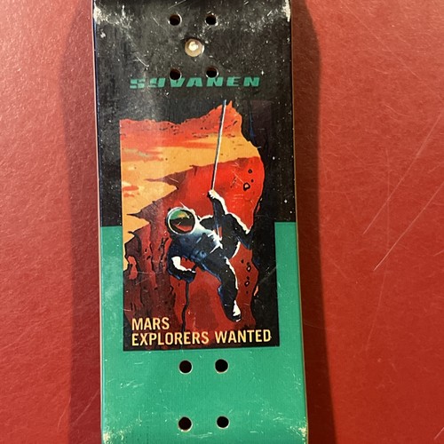 Vintage Tech Deck Habitat Syvanen NASA Mars Explorers Wanted Finger Board - Bild 2 von 3