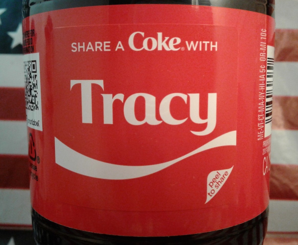 Share A Coke With Tracy 2018 Limited Edition Coca Cola Share A Coke With Tracy 2018 Limited Edition Coca Cola