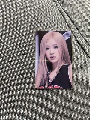 BLACK PINK BLACKPINK WORLD TOUR SEOUL CONCERT LUCKYDRAW PHOTOCARD