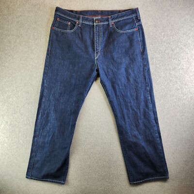 Levis 569 Jeans Mens 40X30 Blue Loose Straight Baggy Y2K Vintage