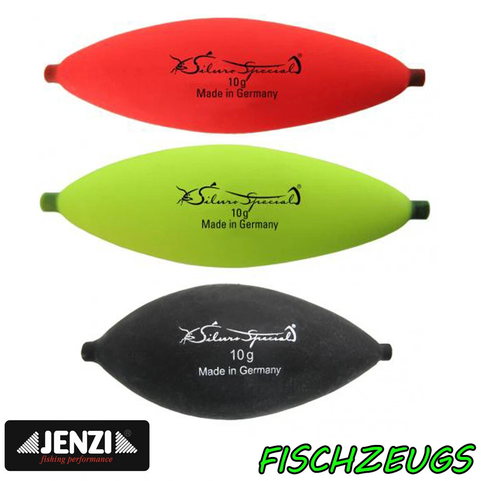 Jenzi Innenlaufpose Unterwasserpose Oval Forellenpose Wallerpose U Pose 2-20g
