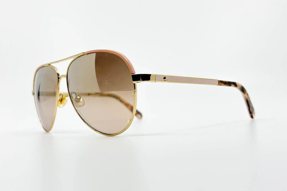 Óculos de sol feminino Kate Spade Amarissa S 04Z0R dourado aro completo 59-12-135 469 - Imagem 4 de 4