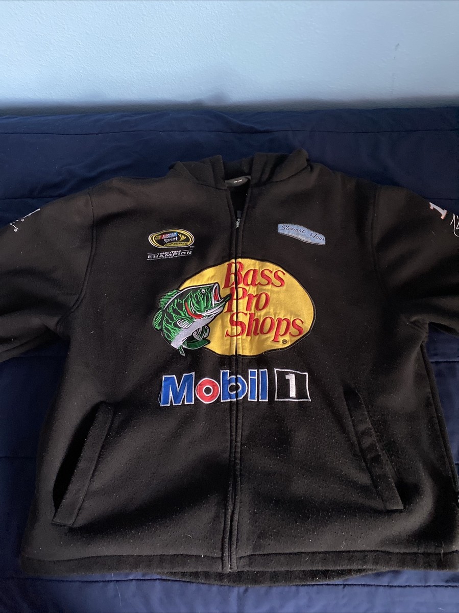 TONY STEWART, Bass Pro Shop, NASCAR CHASE AUTHENTICS HOODED ZIP-UP 