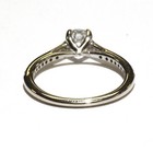 GIA 14k yellow gold .69ct VS1 G round diamond engagement ring 2.8g ladies 8.25 — photo 5