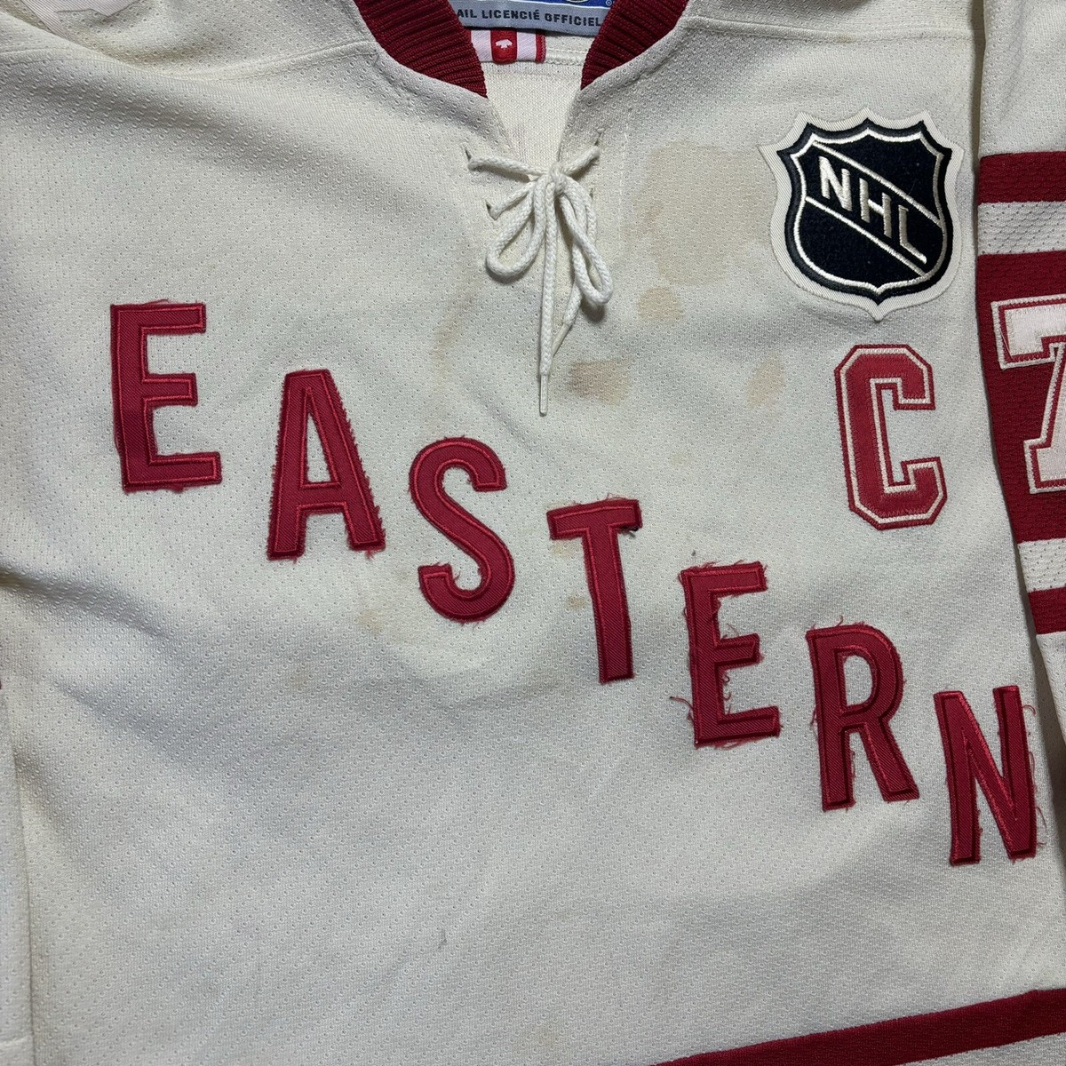 Vintage CCM 2004 NHL Eastern All-Star Jersey #37 Solheid Youth