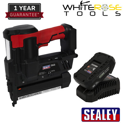Sealey Akku-Nagel-/Heftpistole 18G 20V 2Ah SV20 Serie Lithium-Ionen