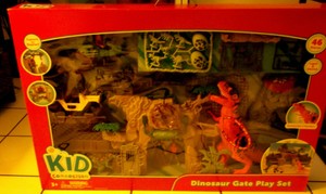 kid connection dinosaur gate playset