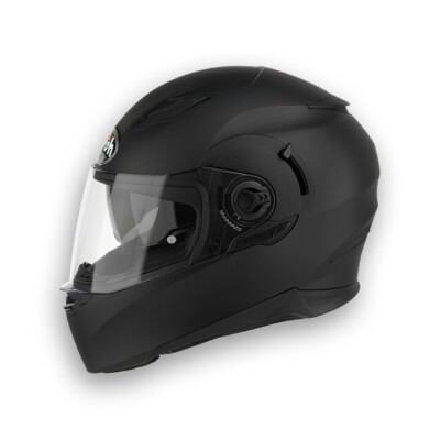 Airoh Movement Matt Schwarz Sonnenblende Street Helm Motorrad Helm Integral Race
