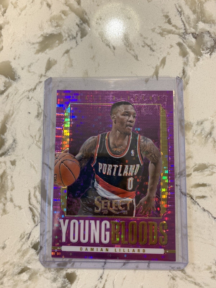 Purple　No.16 FW03/04 2013 Panini Select Damian Lillard Young Bloods Purple Pulsar