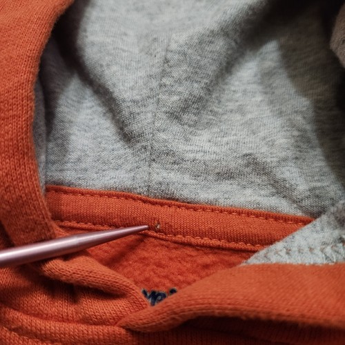 Champion Youth Boys Logo Hoodie Size Large Orange With Front Pocket - Picture 2 of 12