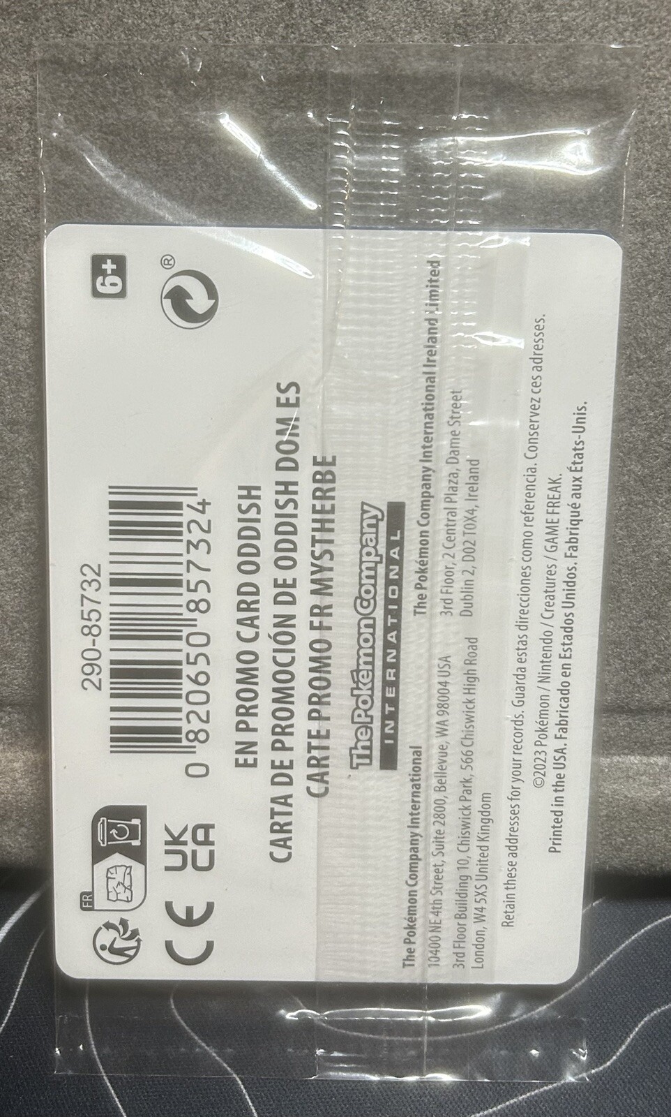 Pokemon Oddish SVP 102 Promo Path To The Peak New Sealed In Original