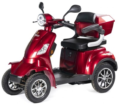 4-rädriger Elektromobil 1000 W Veleco schneller