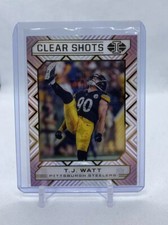 2020 Panini Illusions Clear Shots Football Clear Cut Acetate TJ Watt Steelers