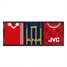 Aberdeen Classic Retro Fu&szlig;ball Pers&ouml;nlich Bestickter Bar L&auml;ufer Tischset Deko